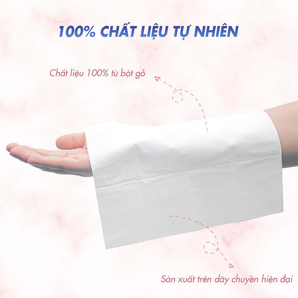 Bịch 5 Gói Giấy Ăn, Giấy Ăn Rút Gumi, Khăn Giấy Cao Cấp 5 Lớp, Giấy Ăn Cao Cấp, Hàng Việt Nam Chất Lượng Cao