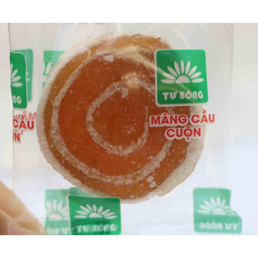 Bánh mãng cầu cuộn Tư Bông, chua ngọt và tiện dụng- Túi giấy 80gr - món ngon đặc sản Lai Vung, Đồng Tháp