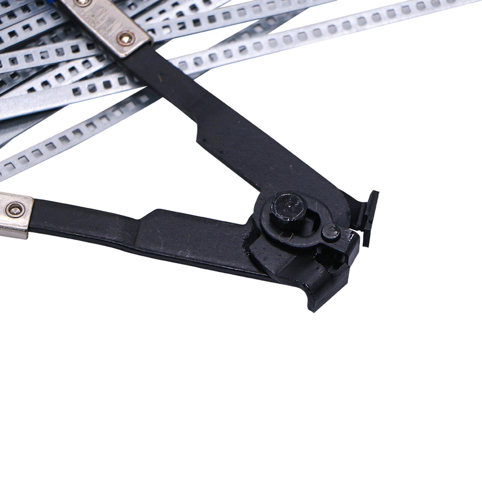 CV Boot Tool with 24 Bands Clamp Cinch Tool Car Easy to Use Portable Durable Water Pipe Crimping Pliers Universal Clamp Pliers Accessories