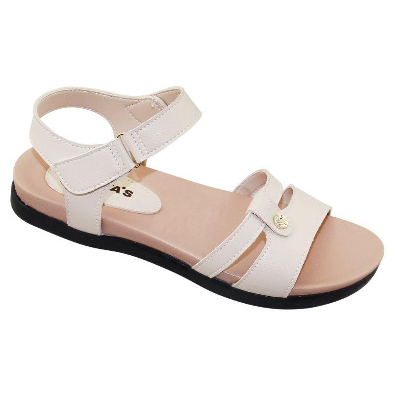 Sandal Bitas nữ bền đẹp (size 36-39) đen/kem