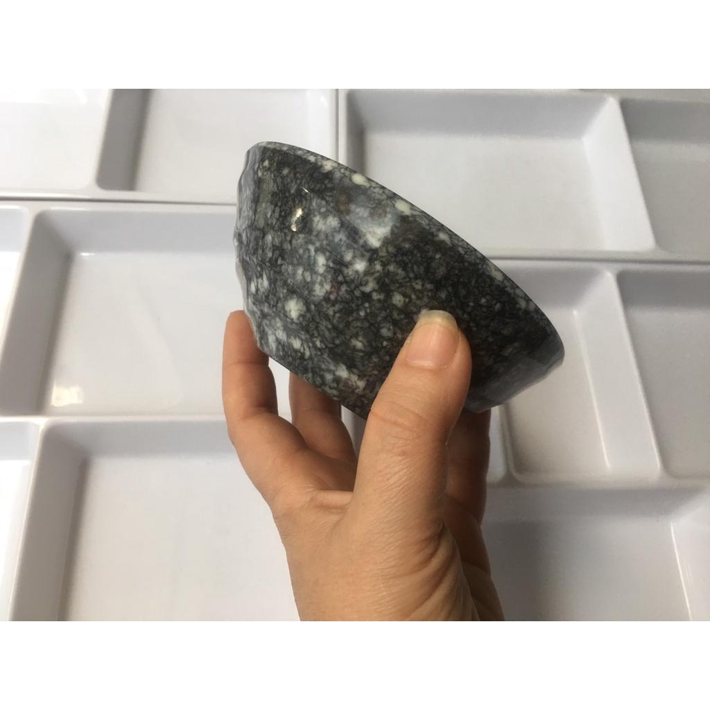 Combo 10 chén nhựa melamine vân đá màu kem sang đẹp