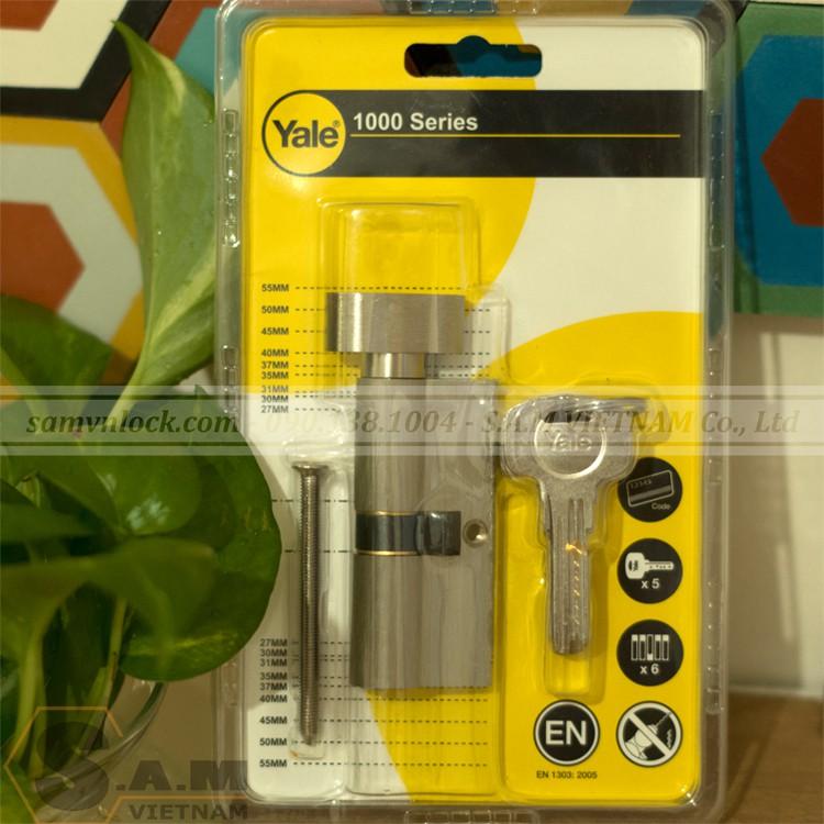 Lõi Ổ Khóa Tay Gạt Yale 10-1003-3535-CK-22-01 Chốt - Chìa Dài 70mm