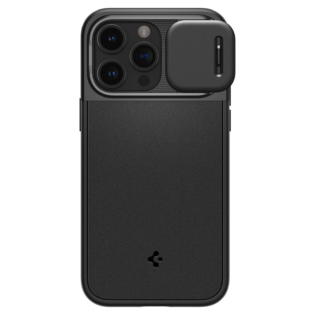 Ốp lưng cho iPhone Spigen 15 Pro/ 15 Pro Max Optik Armor - Hàng chính hãng