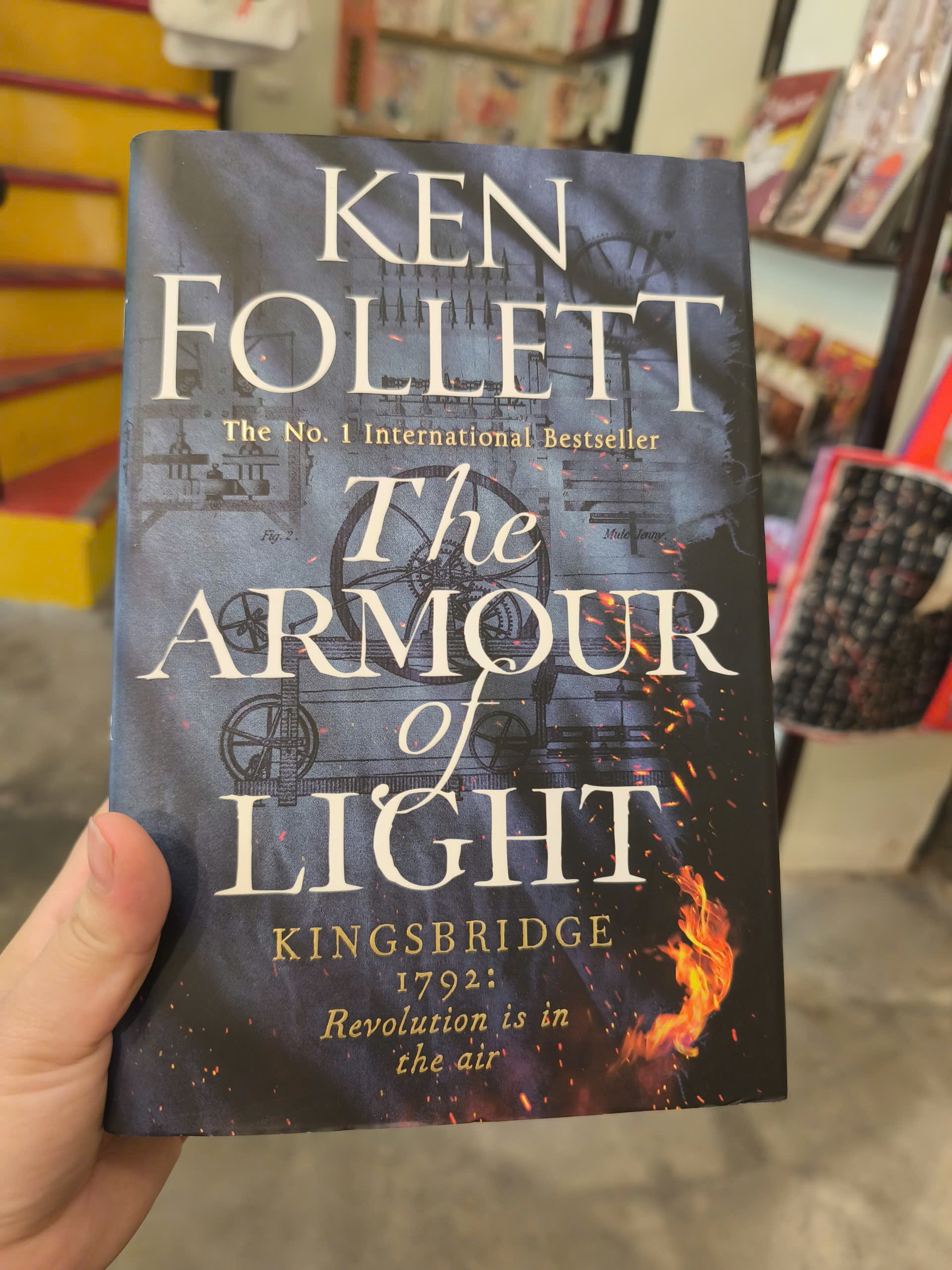 Sách - The Armour of Light by Ken Follett | Historical Fiction / Ngoại văn Nhập khẩu UK / Bìa cứng