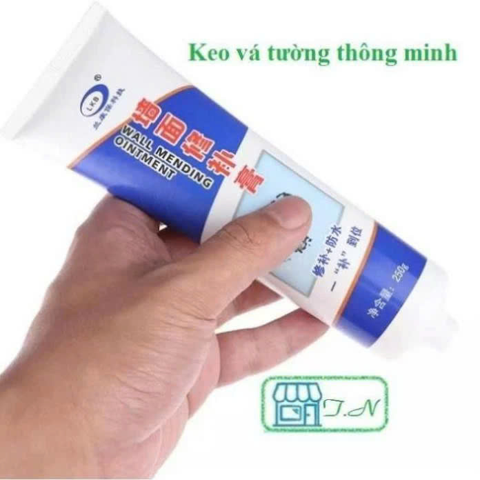 Keo vá tường,Keo trám vết nứt tường thông minh - Tặng kèm bộ dụng cụ KEO VÁ TƯỜNGFREESHIPKEO VÁ TƯỜNG NỨT CHUYÊN DỤNG VÁ VẾT THỦNG TƯỜNG NHÀ CAO CẤP CHỐNG NƯỚC CHỐNG MỐC TIỆN DỤNG