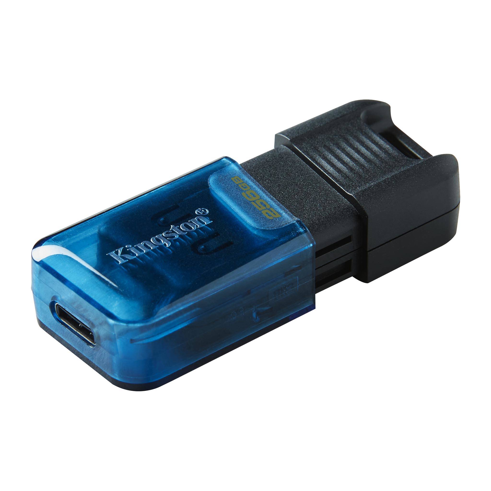 USB KINGSTON DATATRAVELER 80 M 256GB TYPE-C – DT80M/256GB - Hàng Chính Hãng