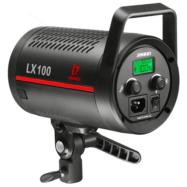 Bộ 2 đèn LED studio LX100 Jinbei Hàng Chính Hãng