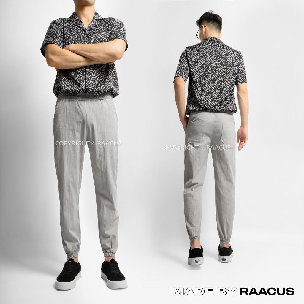 Quần jogger nam đũi Hàn Quốc dáng ôm RAACUSSTORE, quần đũi nam thể thao unisex thời trang- Q021