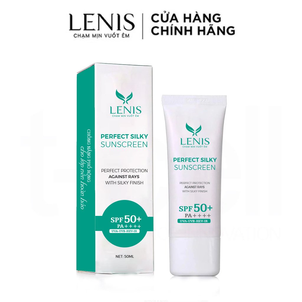 Kem chống nắng phổ rộng nâng tông tự nhiên Perfect Silky Sunscreen SPF 50+ PA++++ 50ml