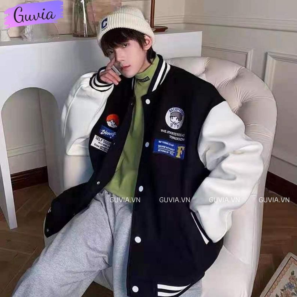 Áo Khoác Bomber Dù THÊU DINER Cao Cấp Form Rộng Nam Nữ Ulzzang Unisex Thời Trang