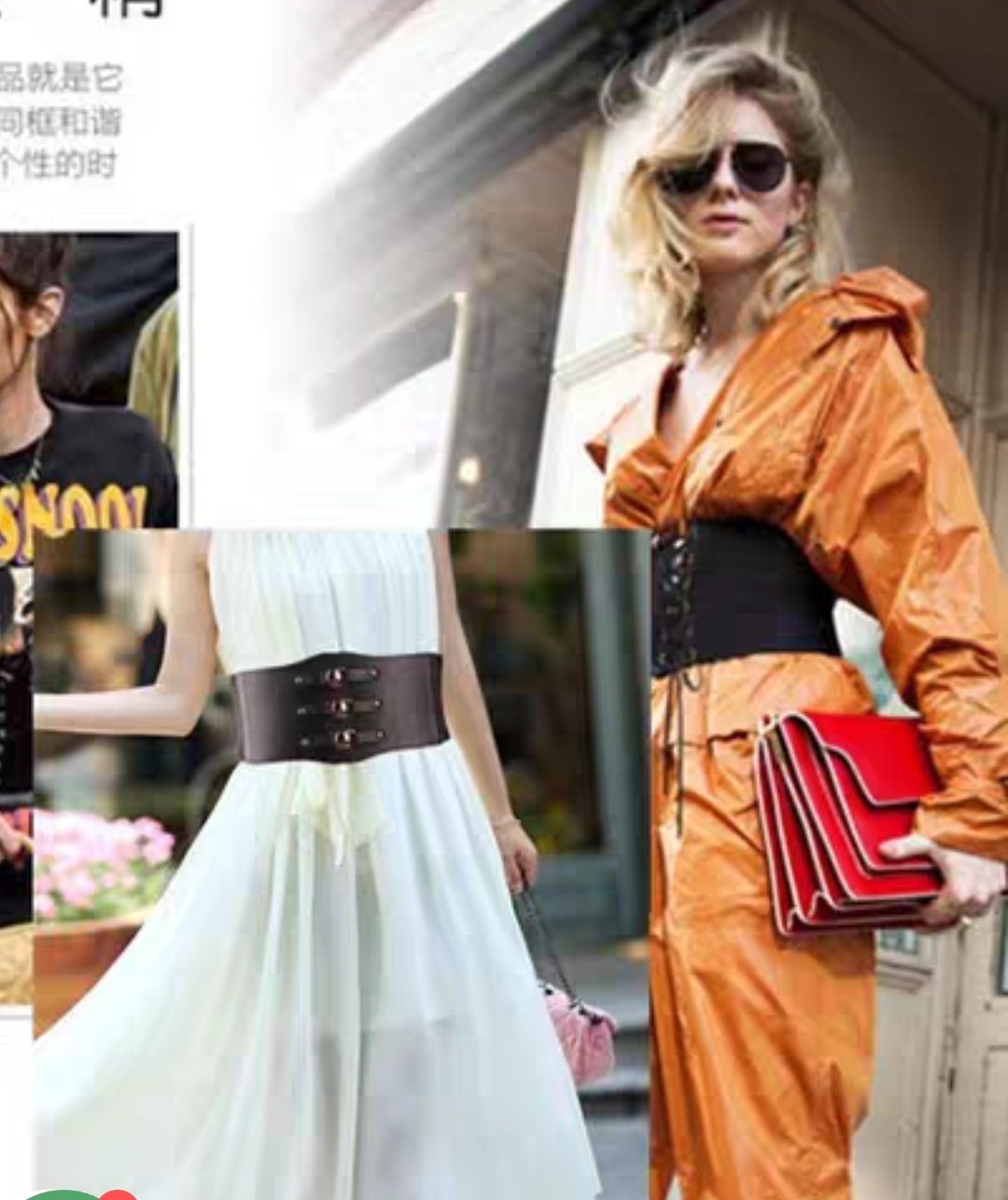Thắt lưng dây nịt nữ bản to thời trang Hàn Quốc dona21093021