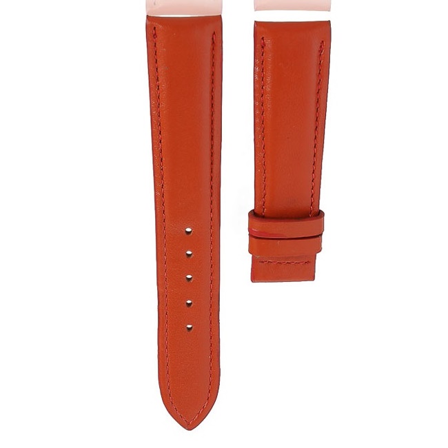 HJ8119-20-21-22 - Dây đồng hồ Huy Hoàng da bò size 16, 18, 20 màu trắng, cam, kem, tím nhạt
