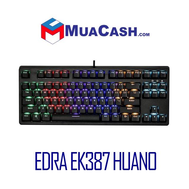 Bàn phím cơ Edr EK387 Huano brownredblue sw