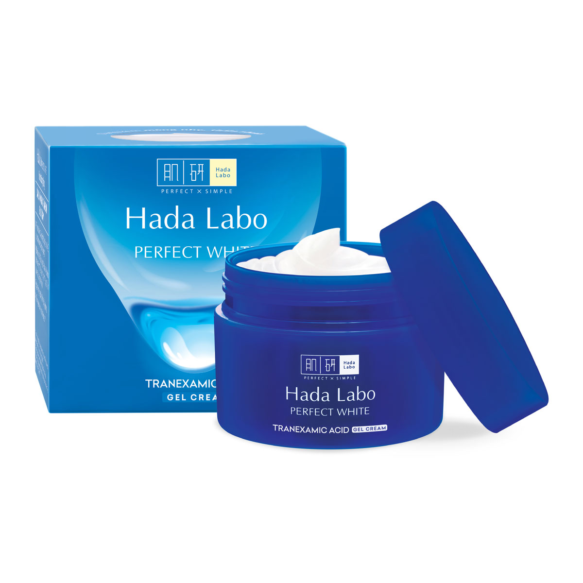 Kem dưỡng trắng dạng gel Hada Labo Perfect White Tranexamic Acid Cream 50g