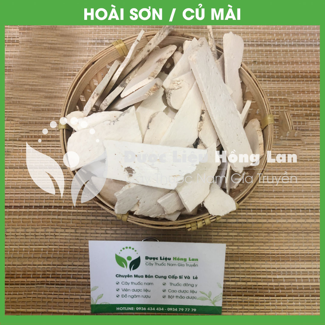Hoài Sơn (Củ Mài) khô sạch đóng gói 500gram