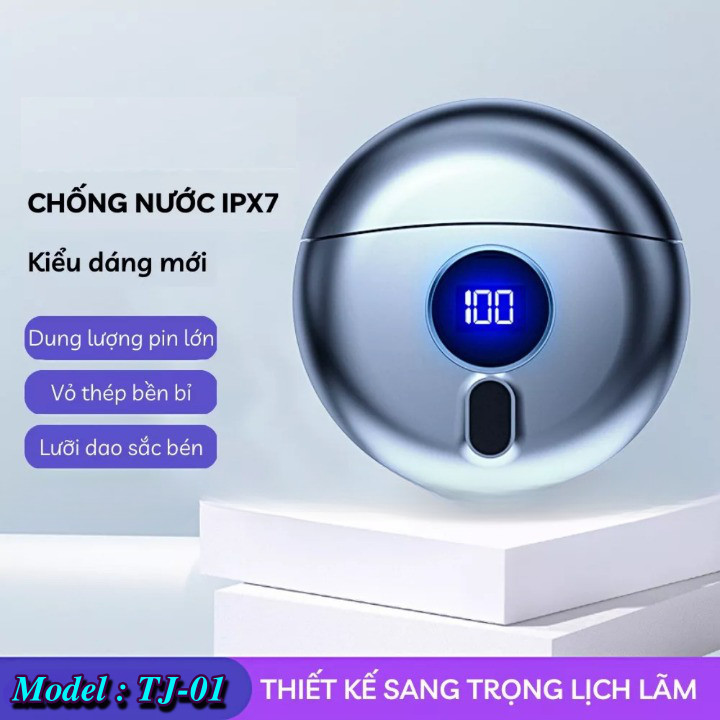 Máy Cạo Râu Mini UFO SHAVING Chống Nước IPX7, Cạo Khô Và Ướt Đa Năng - Home and Garden