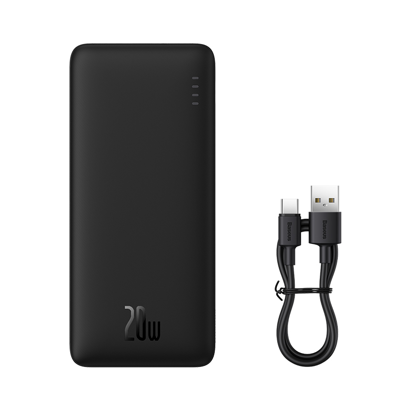 Pin Sạc Dự Phòng OS-Baseus Airpow Fast Charge Power Bank 30000mAh 20W (Hàng chính hãng)