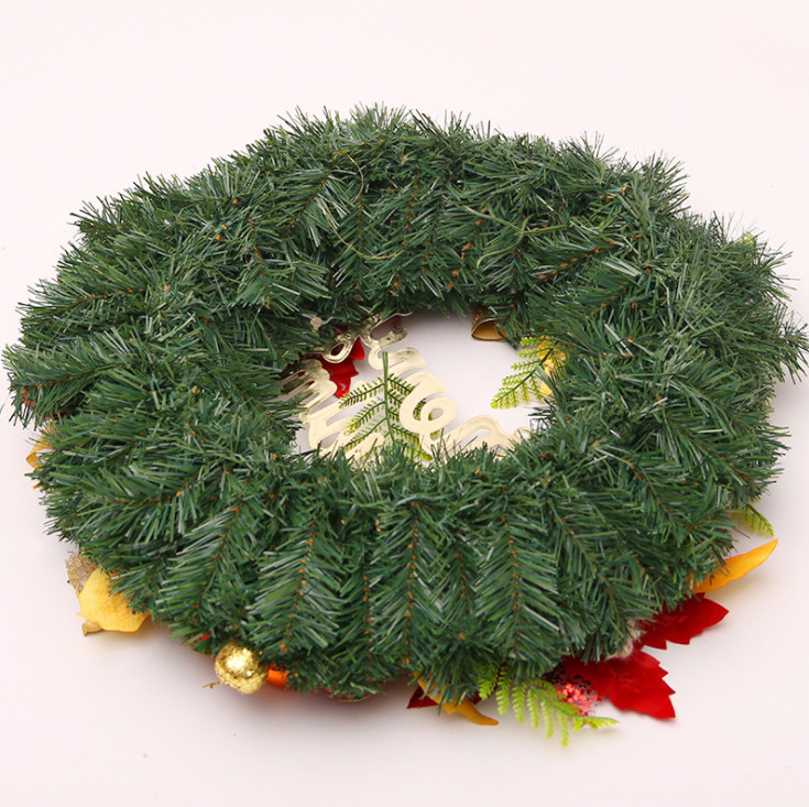 Vòng hoa Giáng Sinh Christmas Peacock Wreath Door 45CM