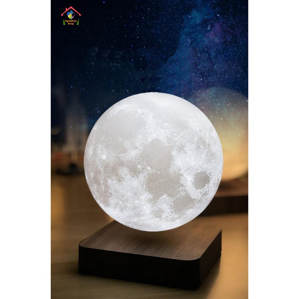 Đèn ngủ mặt trăng lơ lửng LED cảm ứng in 3D cao cấp - Quả Cầu Mặt Trăng Bay Magnetic Levitation 3D Printing Moon Light