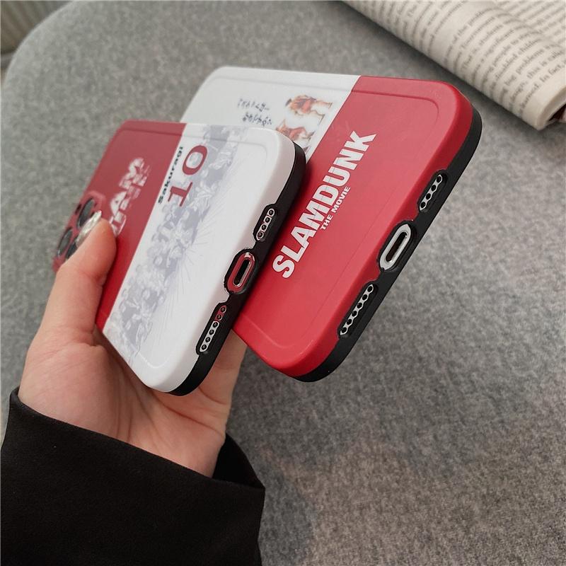 Ốp Lưng Silicon Cho Iphone 14 Pro Max / 14 Pro / 13 Pro Max / 12 Pro Max Họa Tiết Slam Dunk - Bum Store Galax Case