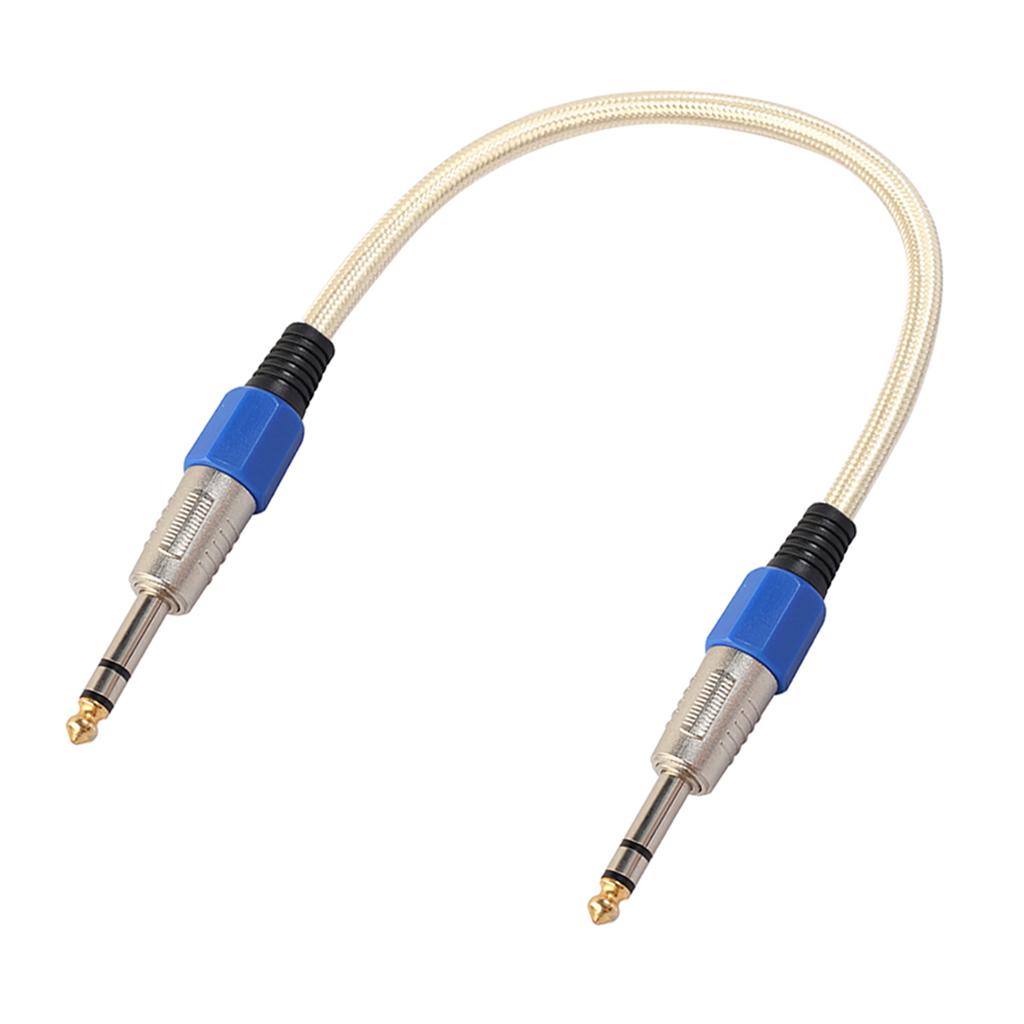 Auxiliary Audio Cable Audio Cable Aux Car Auxiliary Audio Cable 6.35mm Male-to-male Stereo Audio Cable