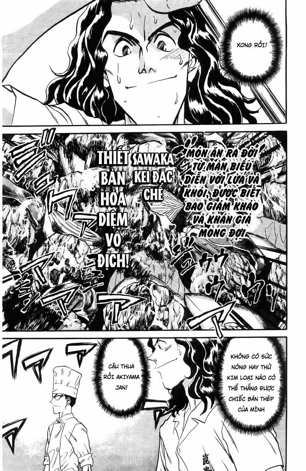 iron wok jan - đầu bếp siêu đẳng chapter 17 17