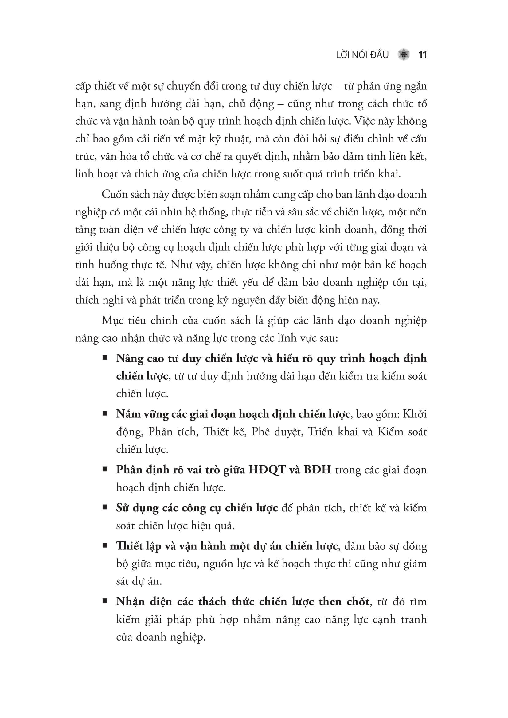 Sách - Khung Hoạch Định Chiến Lược - Bộ Công Cụ Thiết Yếu Cho Hội Đồng Quản Trị Và Ban Điều Hành Cấp Cao