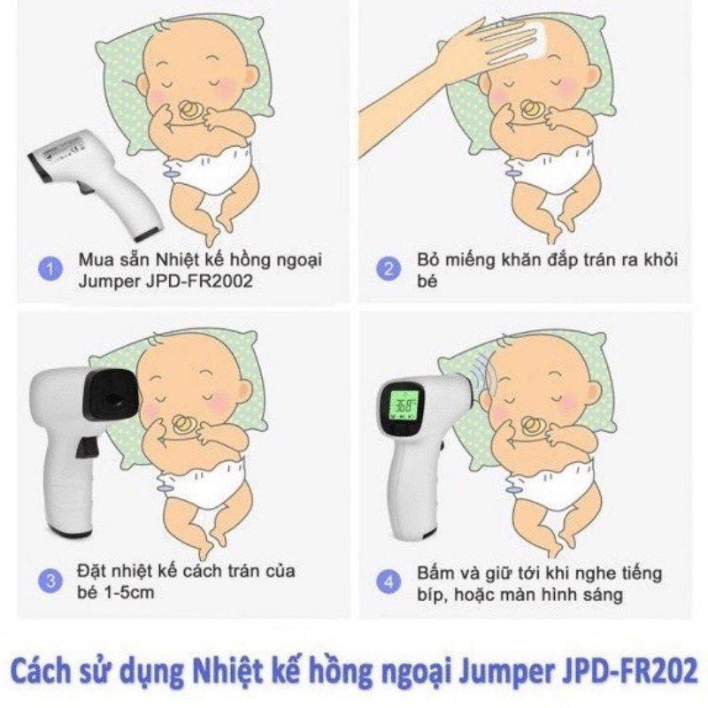 Nhiệt kế hồng ngoại JUMPER FR202- HÀNG CHÍNH HÃNG