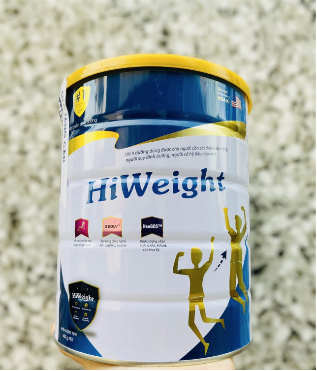 Sữa HiWeight tăng cân cho người gầy