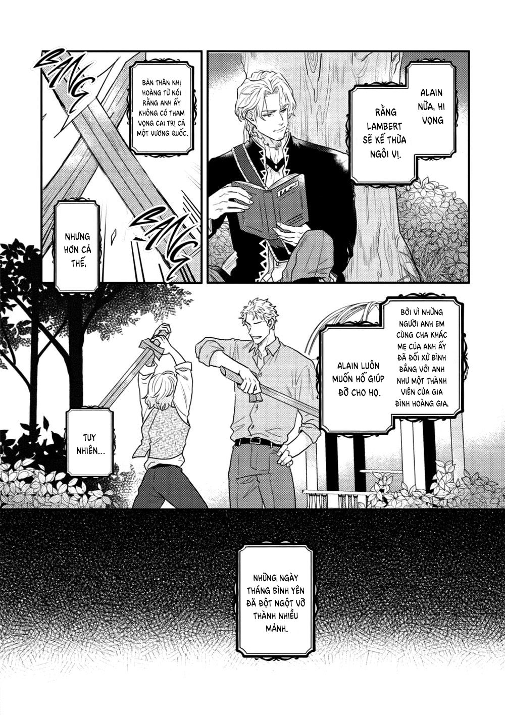 hoàng tử phóng túng và quái thú bị giam cầm chapter 1 11