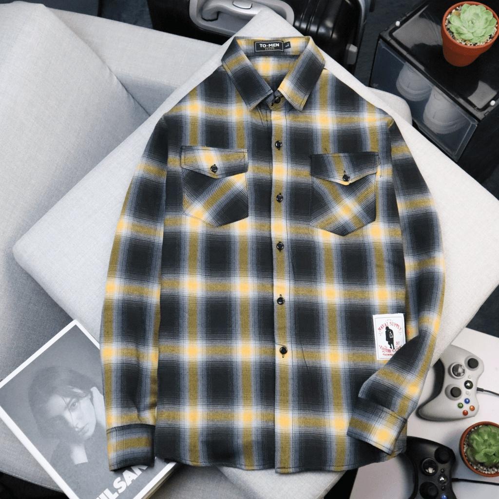 ÁO SƠ MI CARO BASIC THỜI TRANG NAM ĐẲNG CẤP HOT HIT - THỜI TRANG LUXURY CỰC XỊN CHO CÁC ANH EM THỜI TRANG NAM 1986