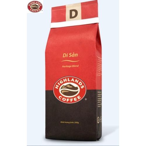 Combo 3 gói Cà phê Rang xay Di sản Highlands Coffee 200g