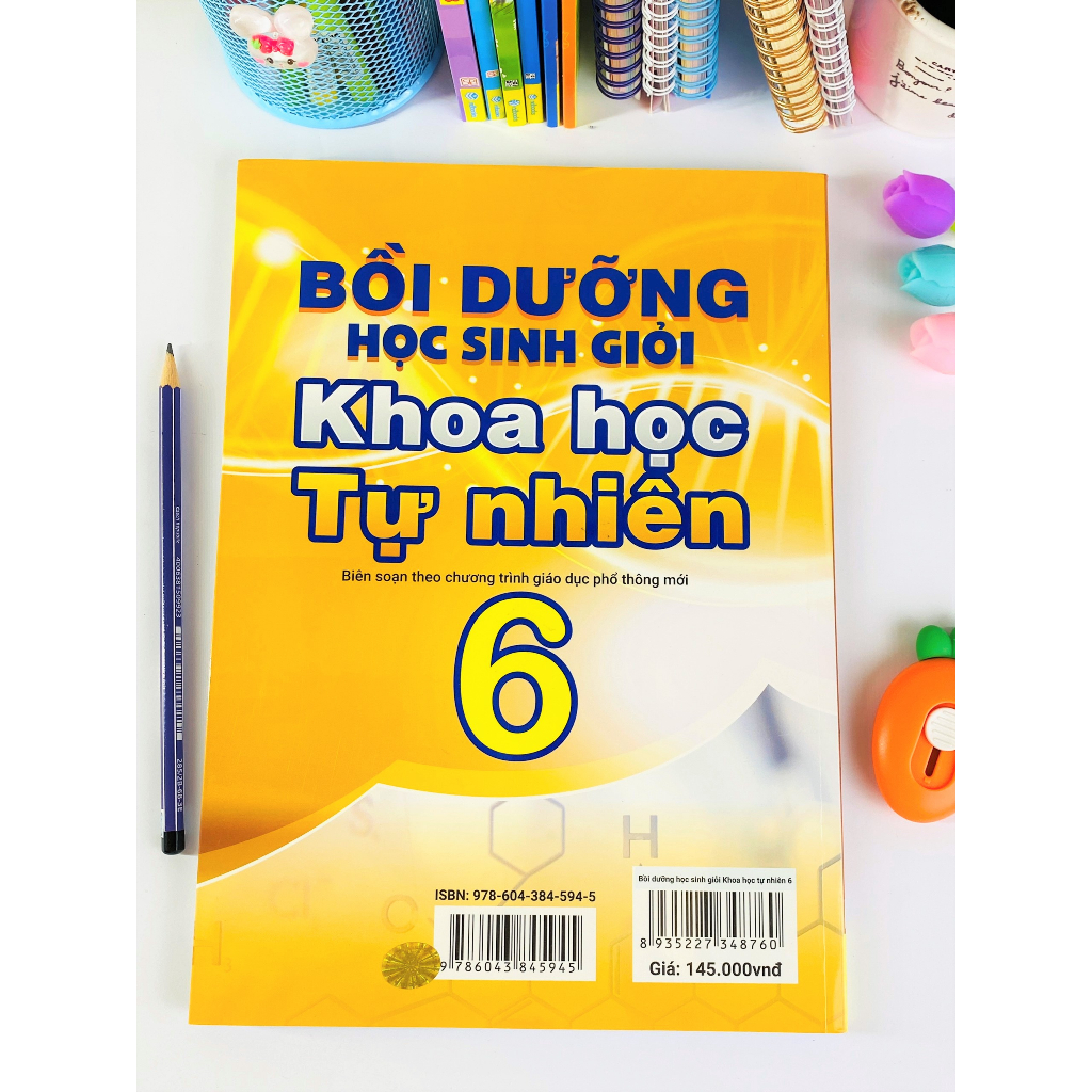 Sách - Bồi Dưỡng Học Sinh Giỏi Khoa Học Tự Nhiên Lớp 6 - ndbooks