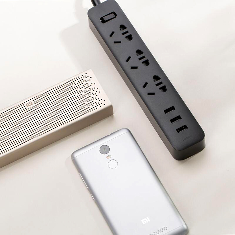 Ổ Cắm Điện Tích Hợp Sạc USB Xiaomi Mi Power Strip - Hàng Chính Hàng