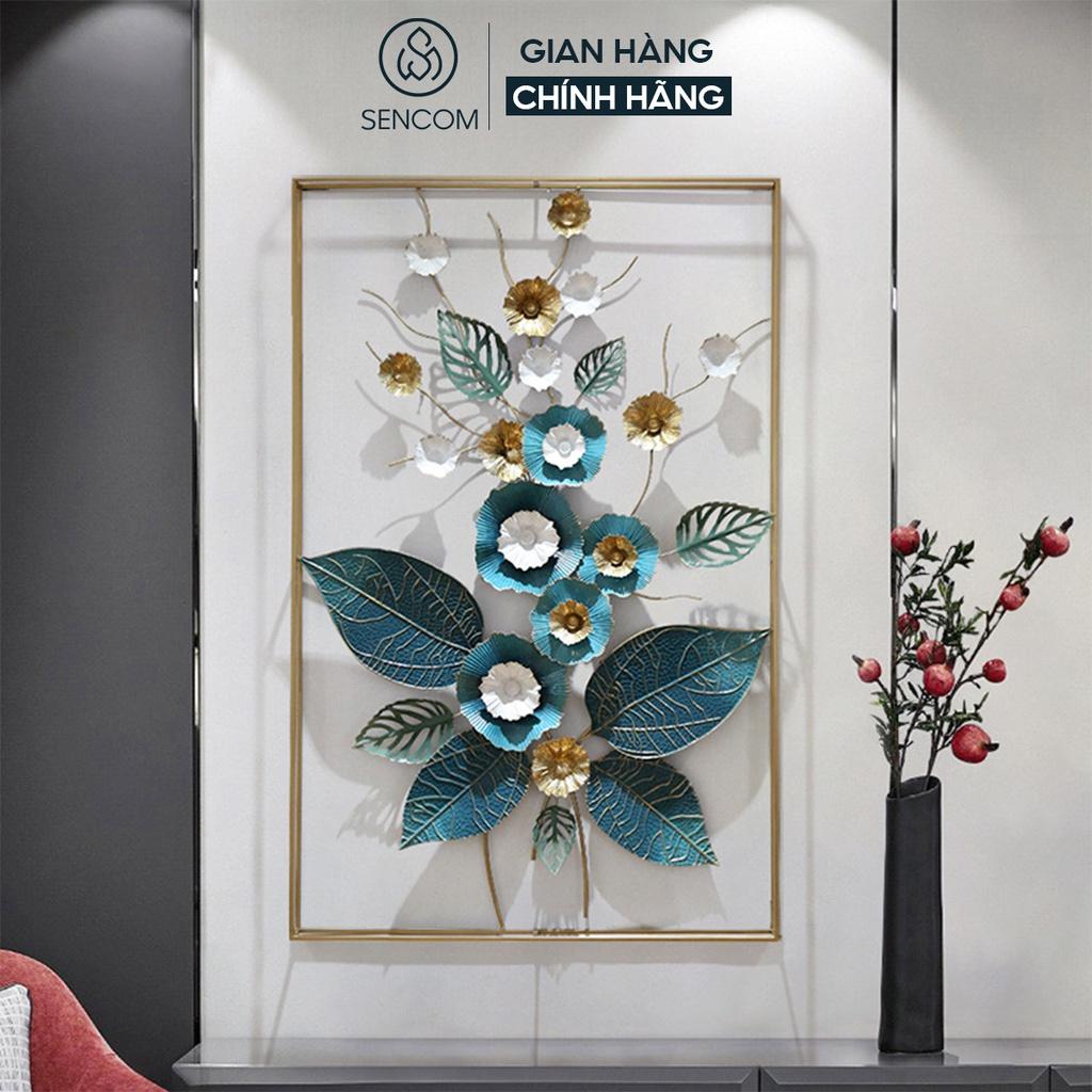 Tranh sắt treo tường nghệ thuật SENCOM đồ vật decor trang trí nhà cửa mã 2134