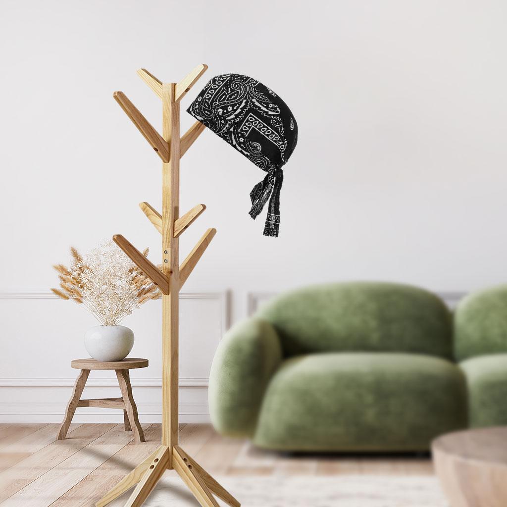 Men's Turban Chemo Beanie Headscarf Beanie Skull Hat Sweat