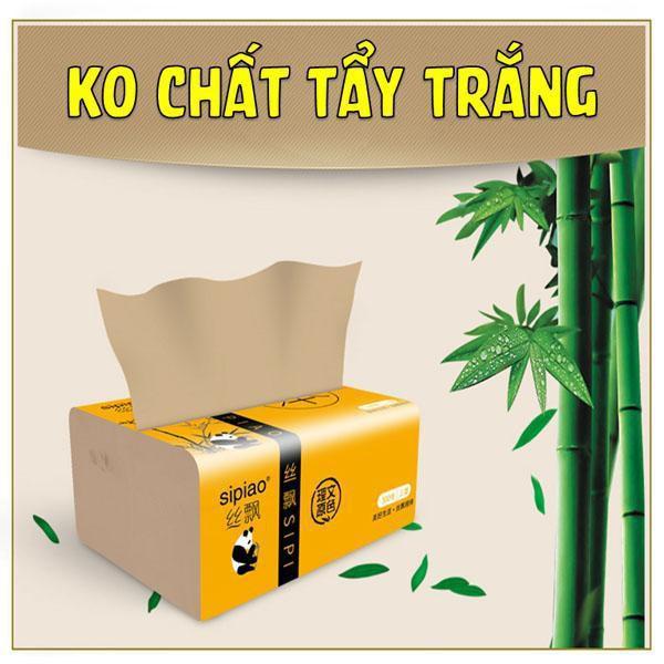 Một thùng giấy ăn gấu trúc Sipiao ( 27 gói )