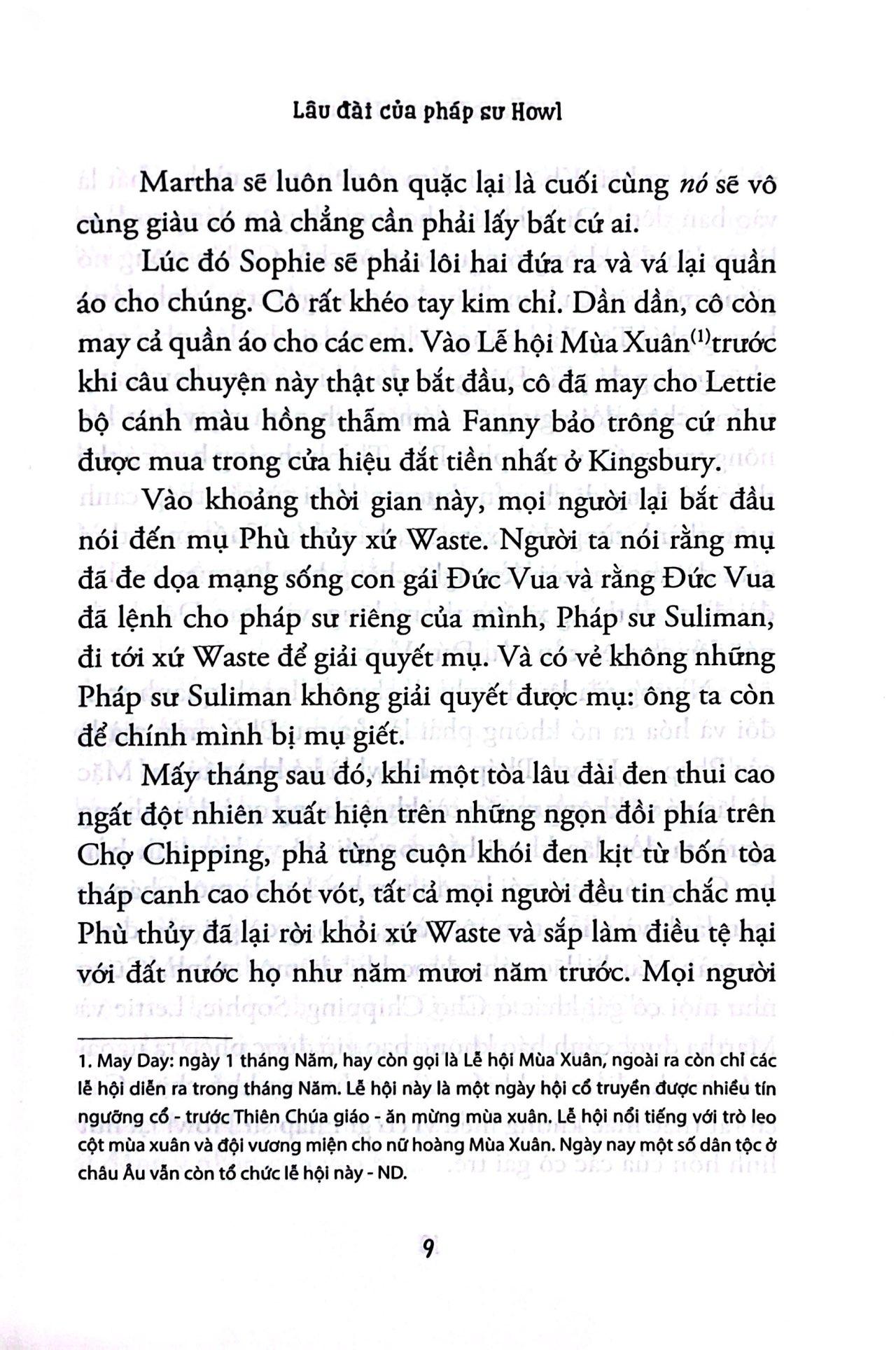 Sách - Lâu Đài Bay Của Pháp Sư Howl