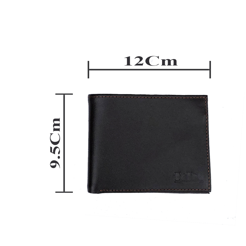 Ví Nam Ngang T&Tra V01 Nâu, Chất Liệu Da Bò Cao Cấp, Nhiều Ngắn