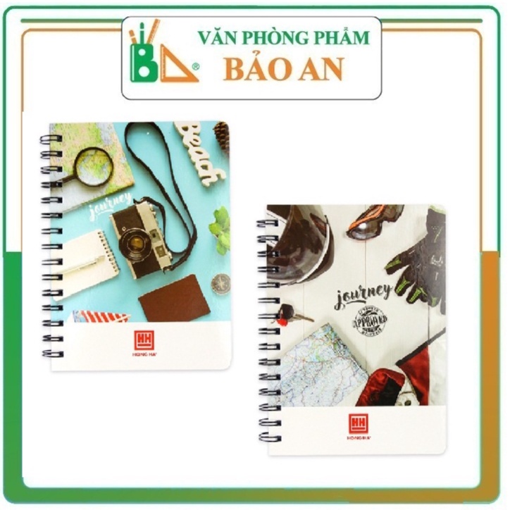 Sổ Lò Xo A5 160 Trang Landscape HH Ó Gáy Lò Xo Thuận Tiện, Màu Sắc Trẻ Bìa Bồi Chống Thấm, Ruột Bìa In Dòng Kẻ Rõ Nét Giúp Cho Việc Ghi Chép Được Dễ Dàng Hơn.