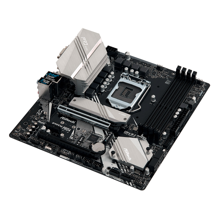 Bo Mạch Chủ Mainboard ASRock B365M Pro4 Socket 1151 - Hàng Chính Hãng