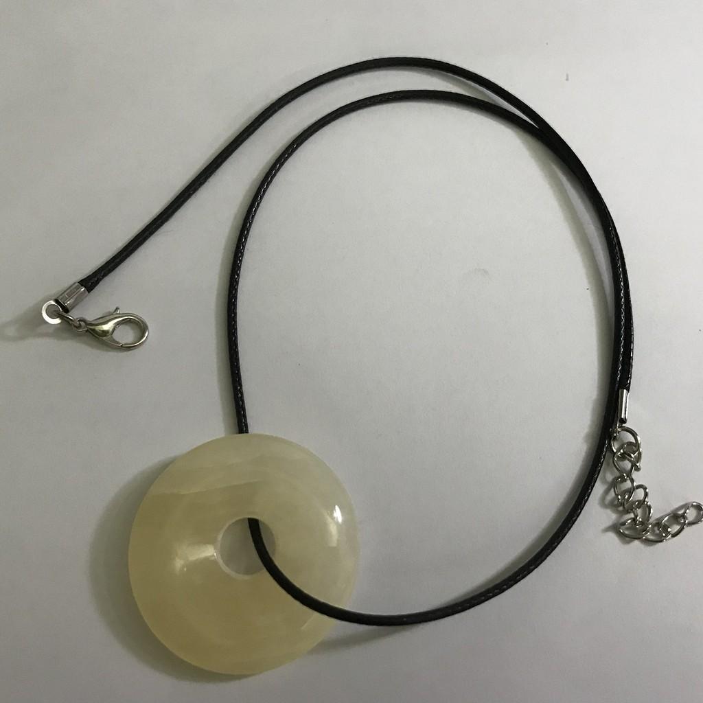 Đồng điếu trắng cho người mệnh Thủy và kim bản 3 cm có dây đeo