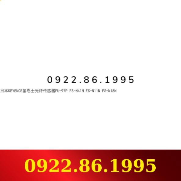 Giá Tốt + Keyence Sợi Cảm Biến Sợi Quang FU-97P FS-N41N FS-N11N FS-N18N hàng mới
