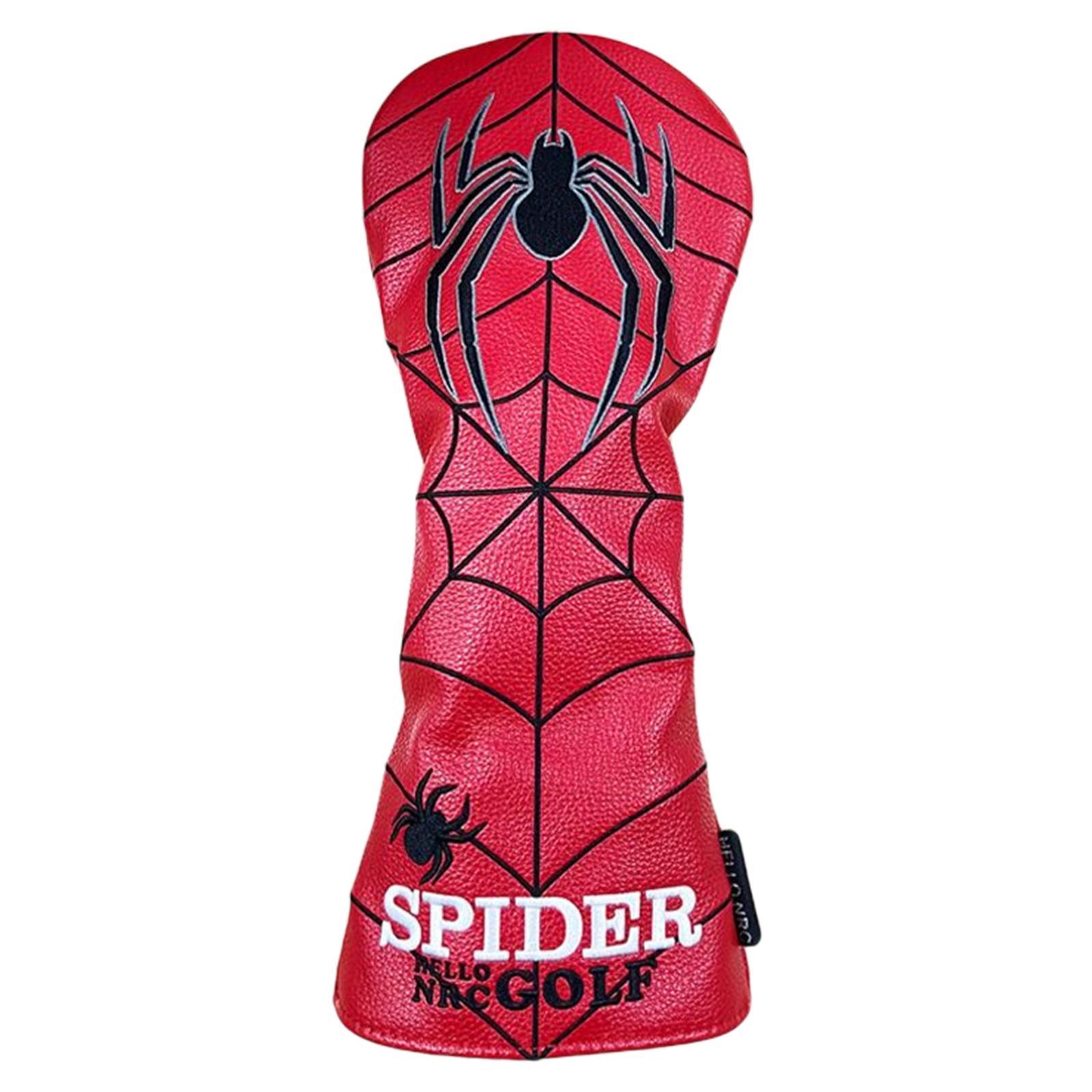 PU Golf Wood Headcover Golf Club Head Cover Unisex Golfer Gift