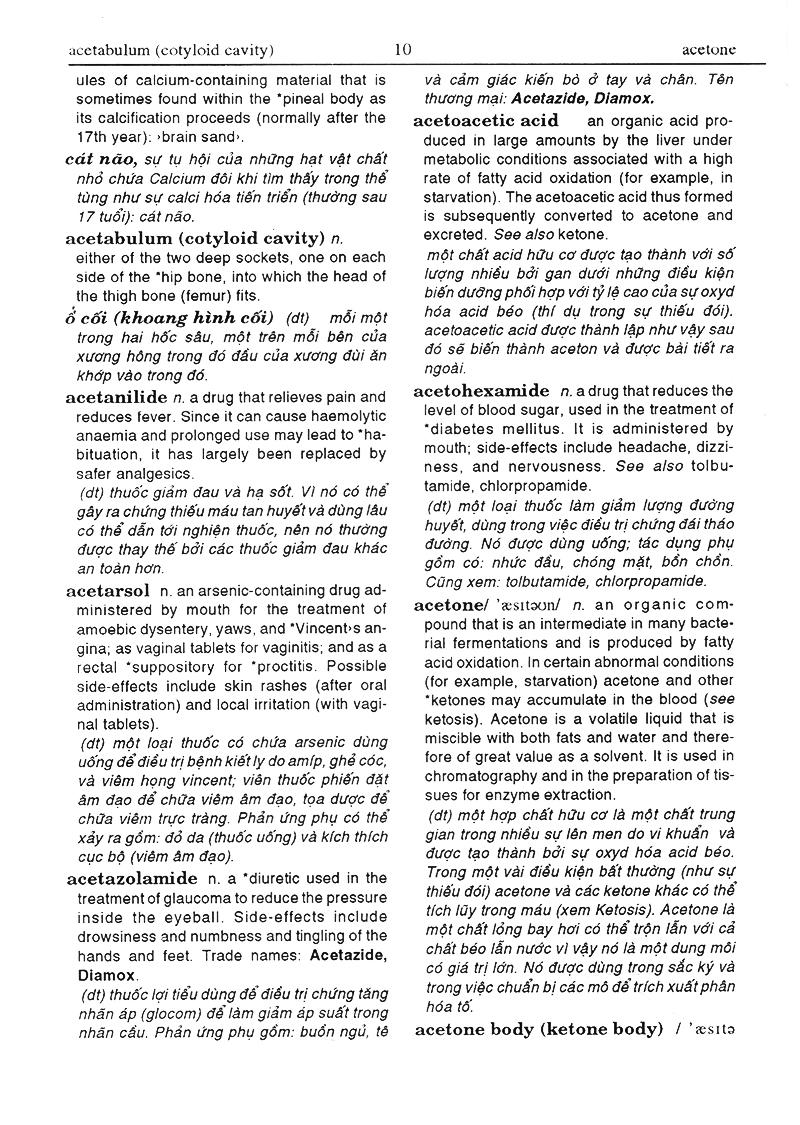 Từ Điển Y Học Anh - Việt