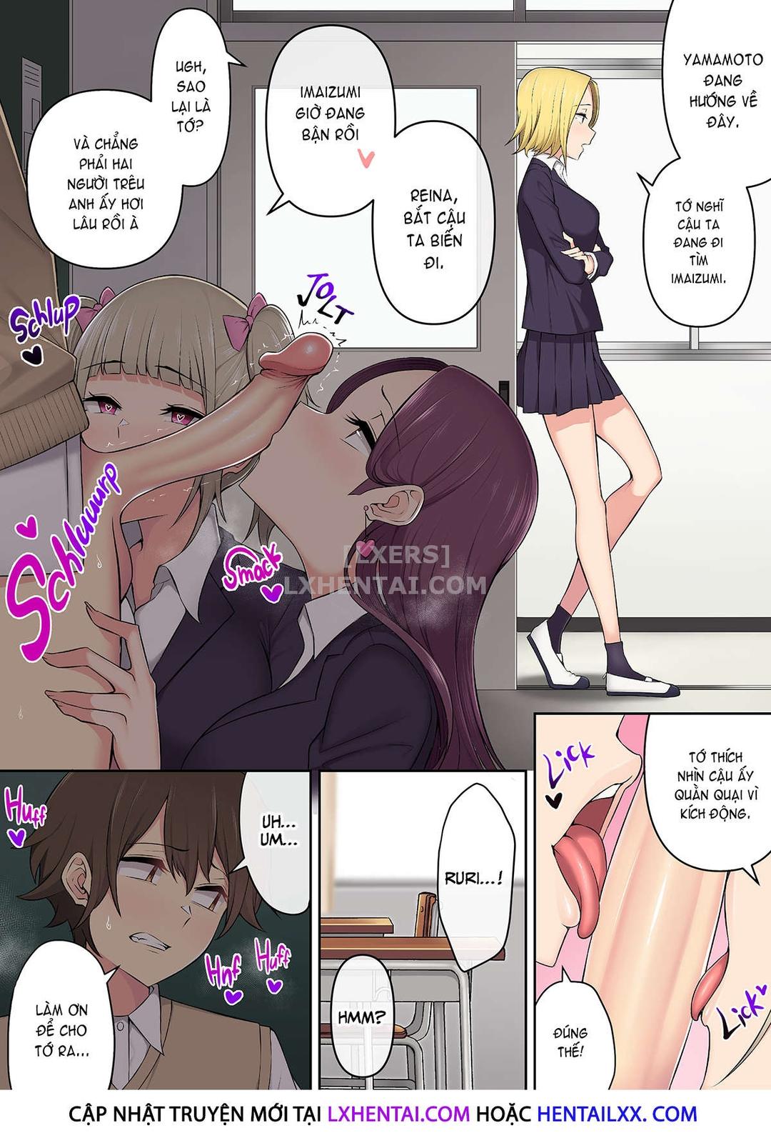 imaizumi đưa cả bầy gyaru về nhà mình chapter 3 26