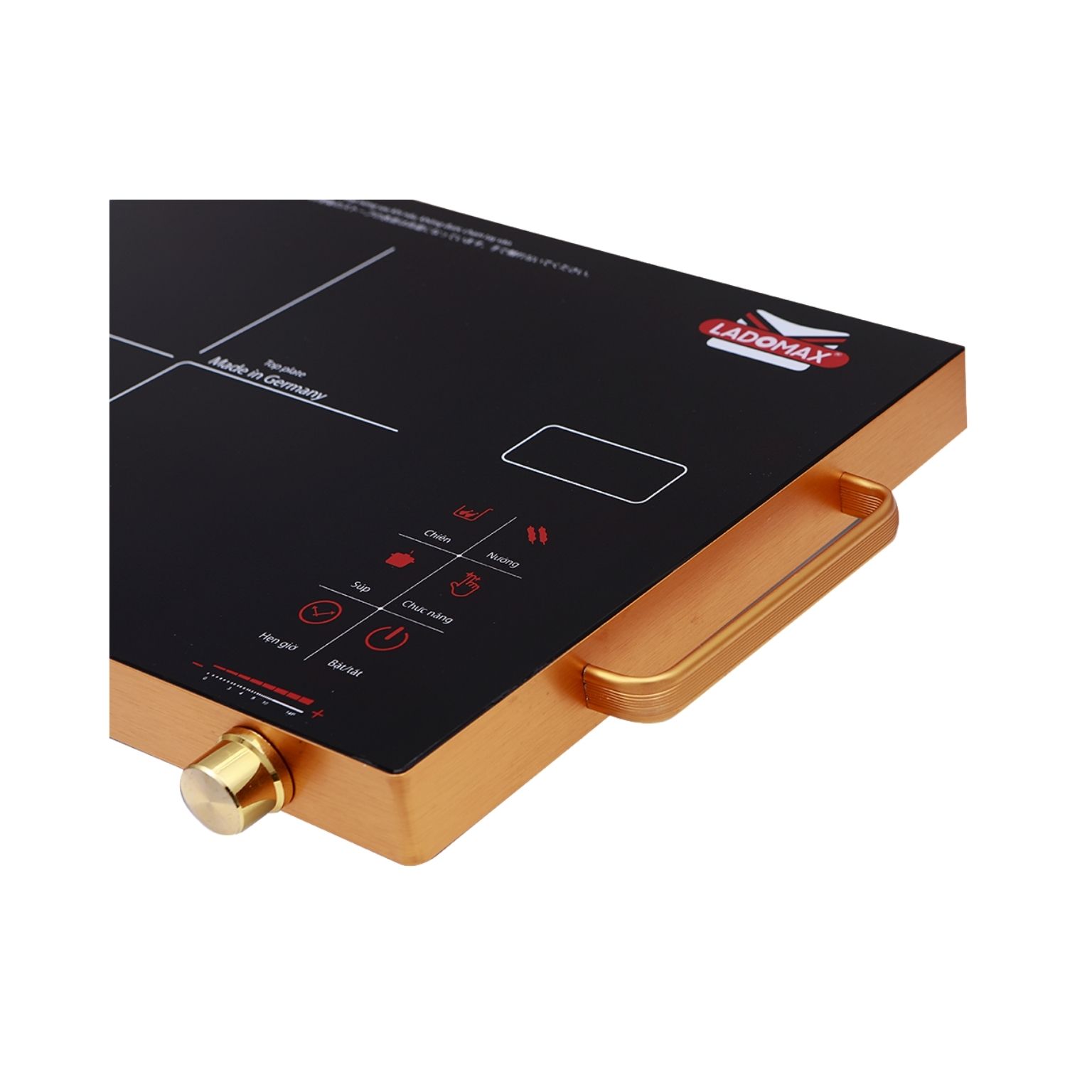 Bếp hồng ngoại cảm ứng Ladomax HA-666, bếp hồng ngoại đơn Ladomax không kén nồi công suất 2200W