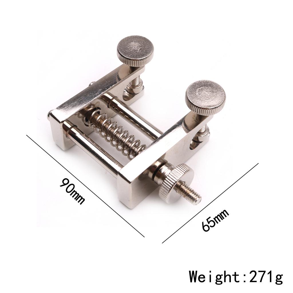 Sunnimix Bền Viền Hợp Kim Nứt Kẹp Bạc Cho Viola Vĩ Cầm Sửa Chữa Công Cụ Bảo Trì