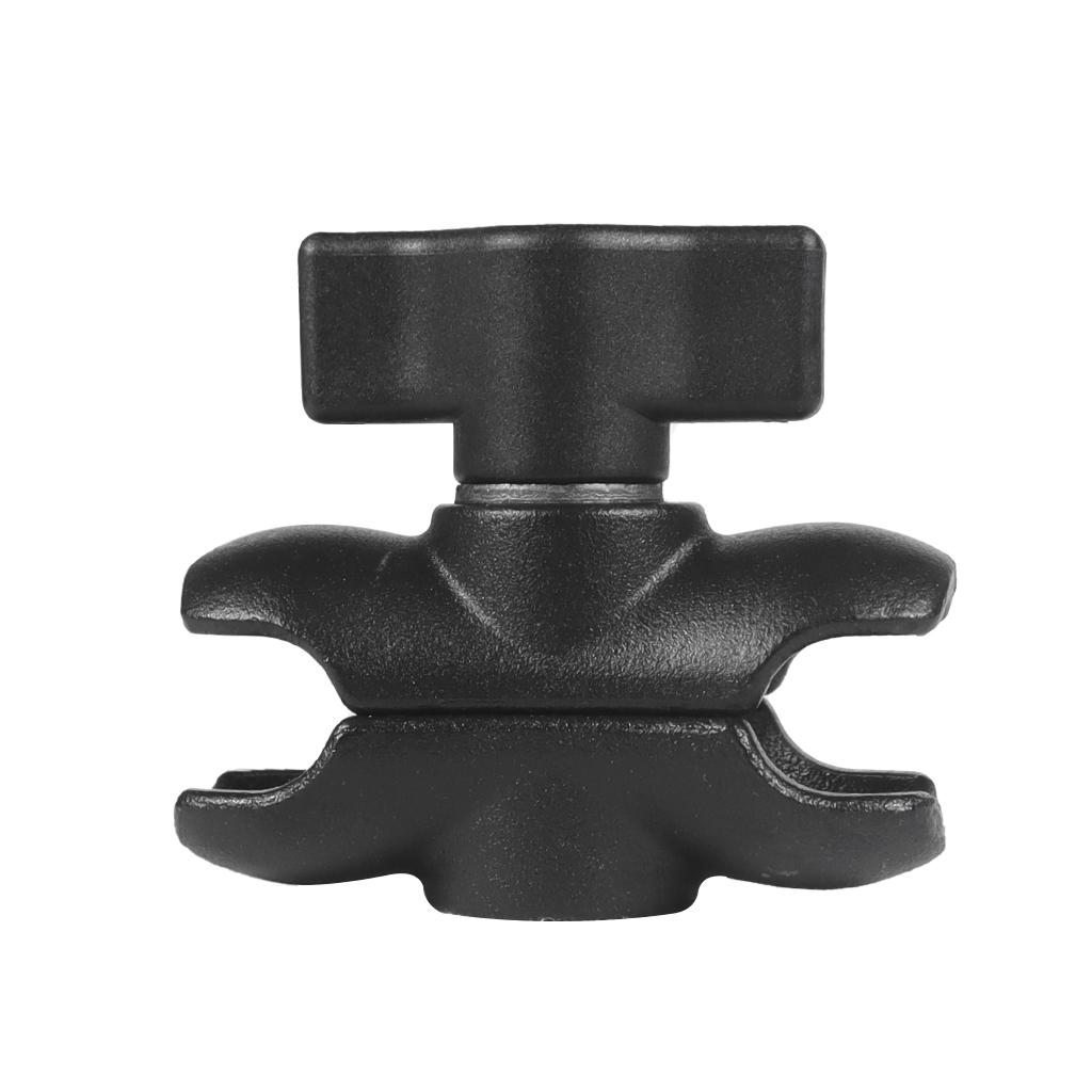 Cánh tay ổ cắm đôi hợp kim bằng nhôm cho kẹp đầu bóng 25 mm/1 inch.