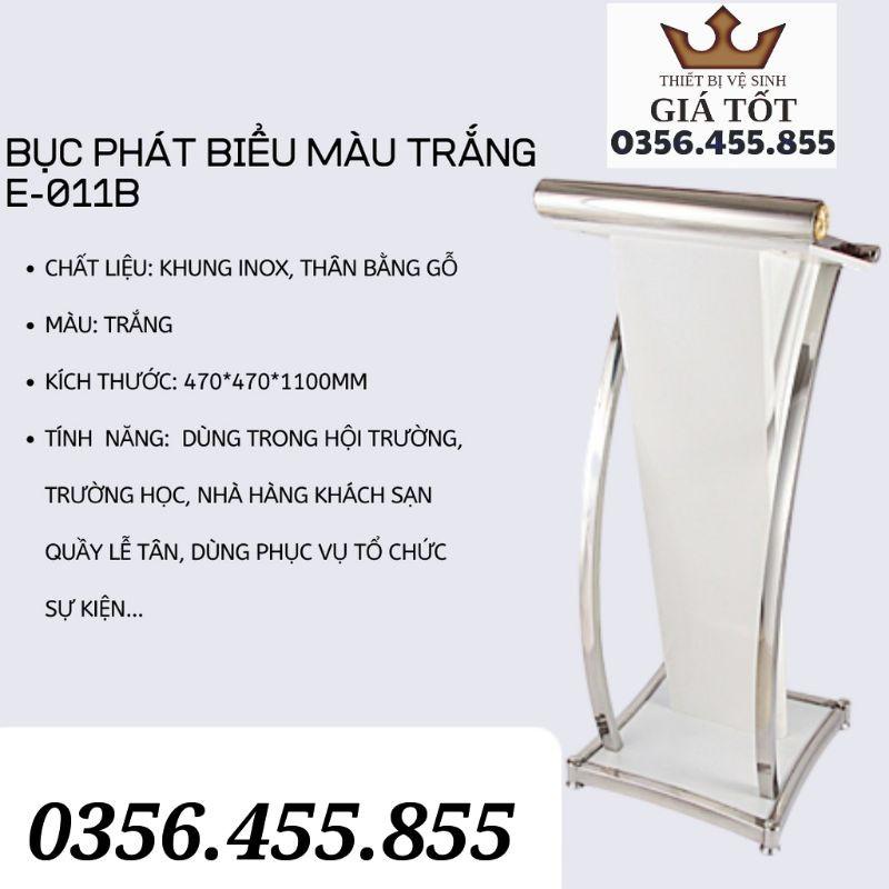 Bục phát biểu gỗ hội nghị trường học, nhà hàng khách sạn khung inox sang trọng